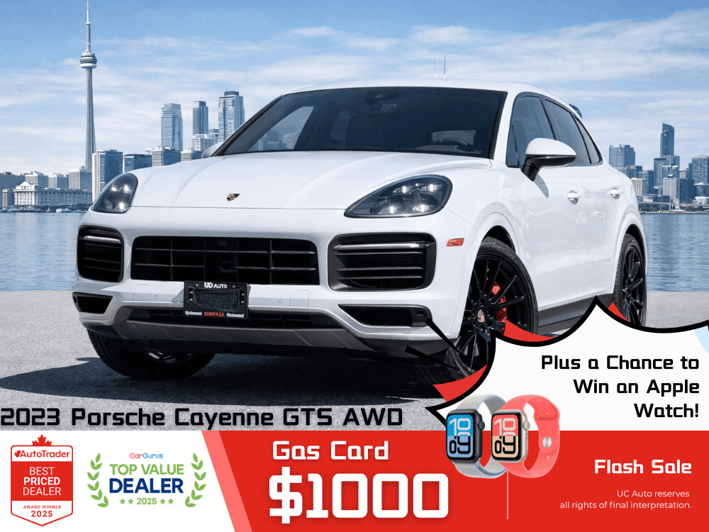 2023 Porsche Cayenne GTS AWD/ SPORT CHRONO/ NO ACCIDENT/ BC LOCAL