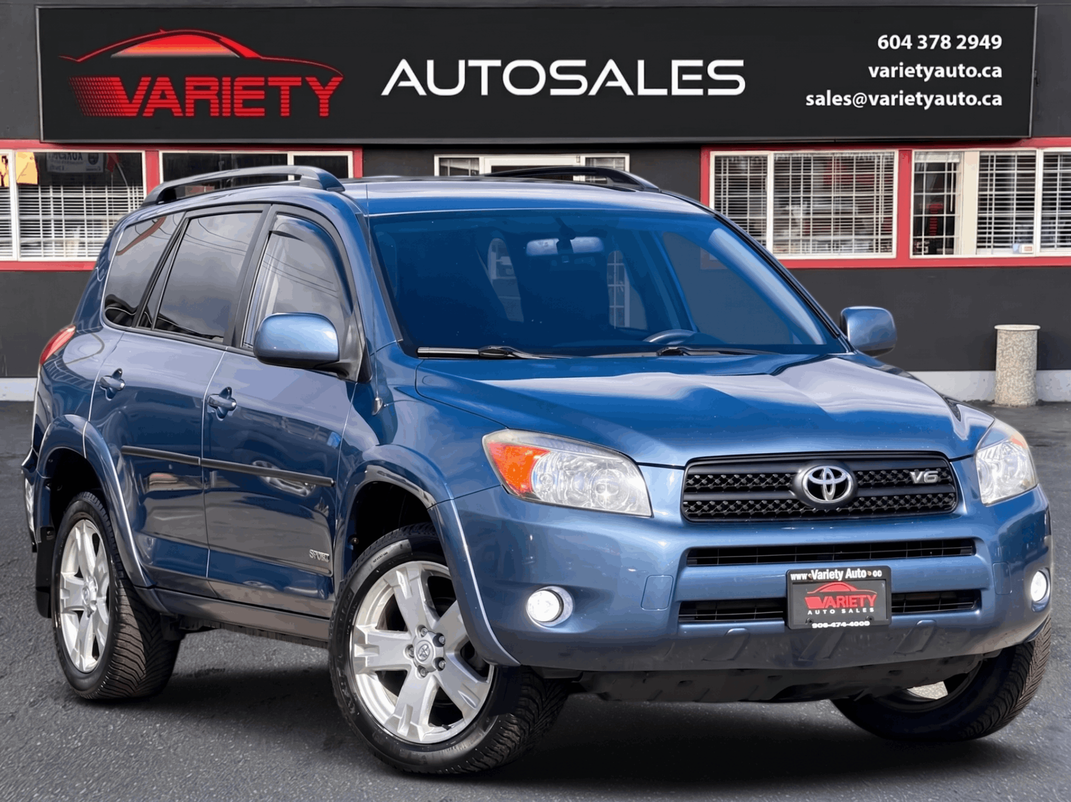 2007 Toyota RAV4 4WD 4dr V6 Sport | Reliable | Versatile |FREE 5000 KM COMPREHENSIVE LUBRICO WARRANTY!!