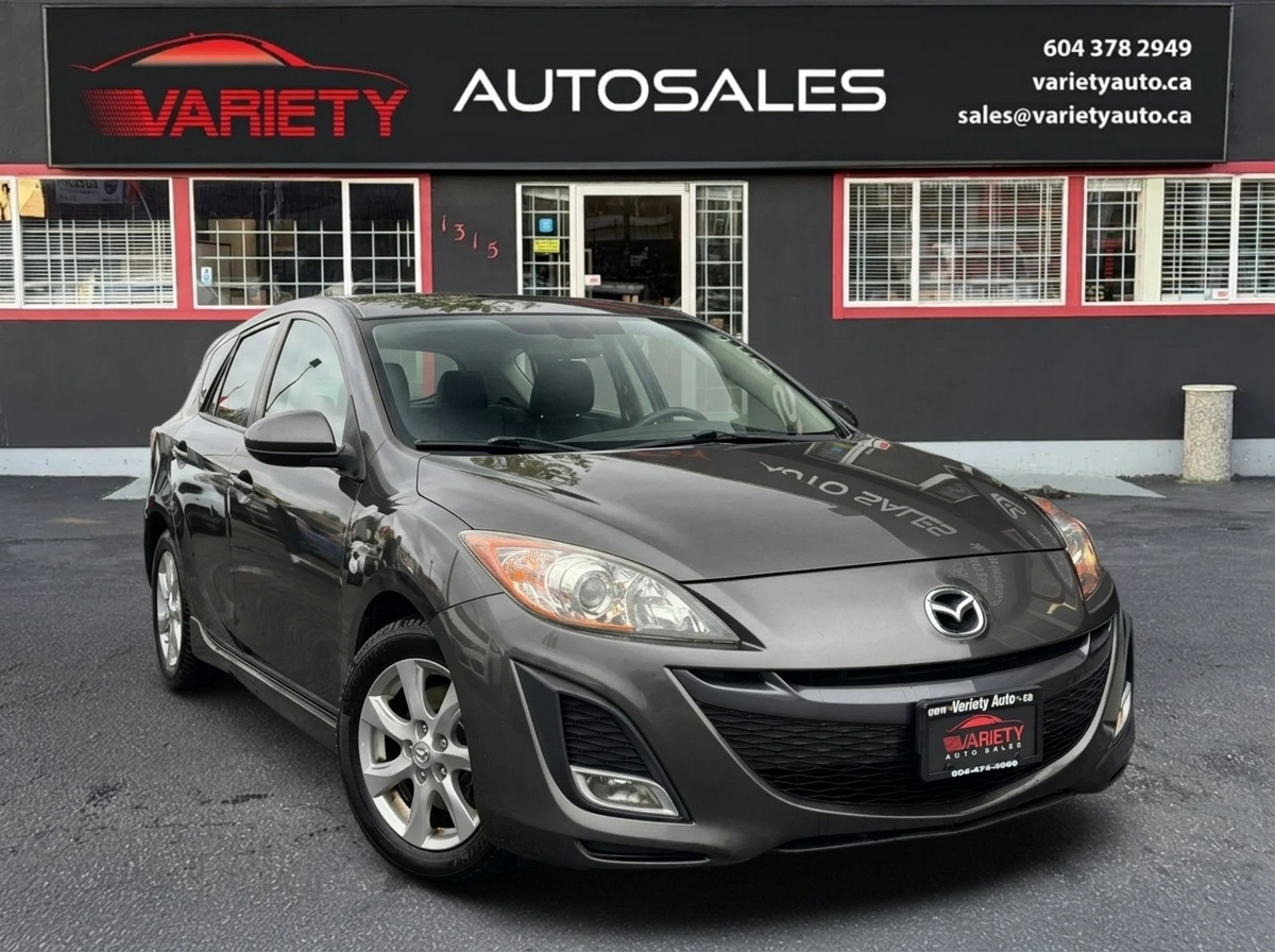 2010 Mazda Mazda3 4dr HB Sport Auto GS, Reliable, Fuel Efficient, FREE 10,000 KM COMPREHENSIVE LUBRICO WARRANTY!!
