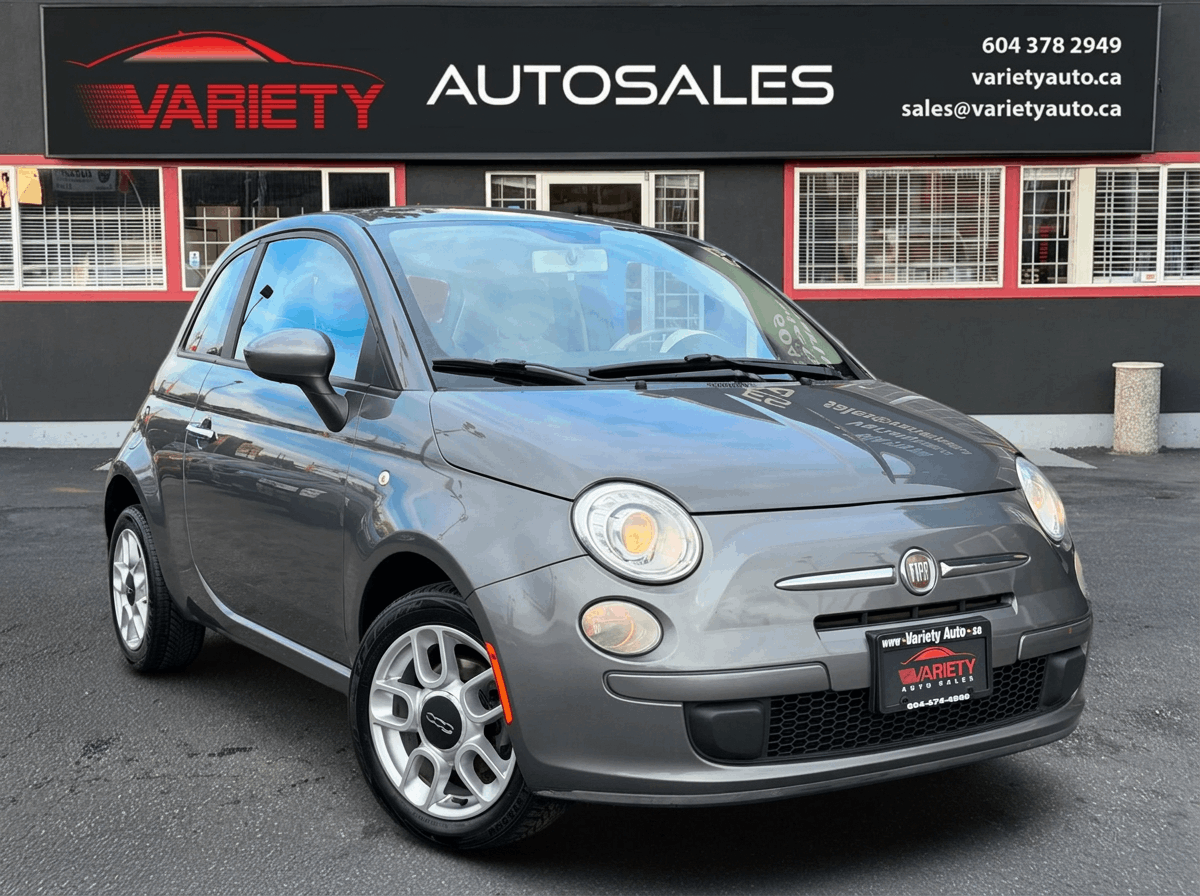 2012 Fiat 500 2dr HB Pop, Auto| Fuel Efficient | Fun to Drive, FREE 5000 KM COMPREHENSIVE LUBRICO WARRANTY!!