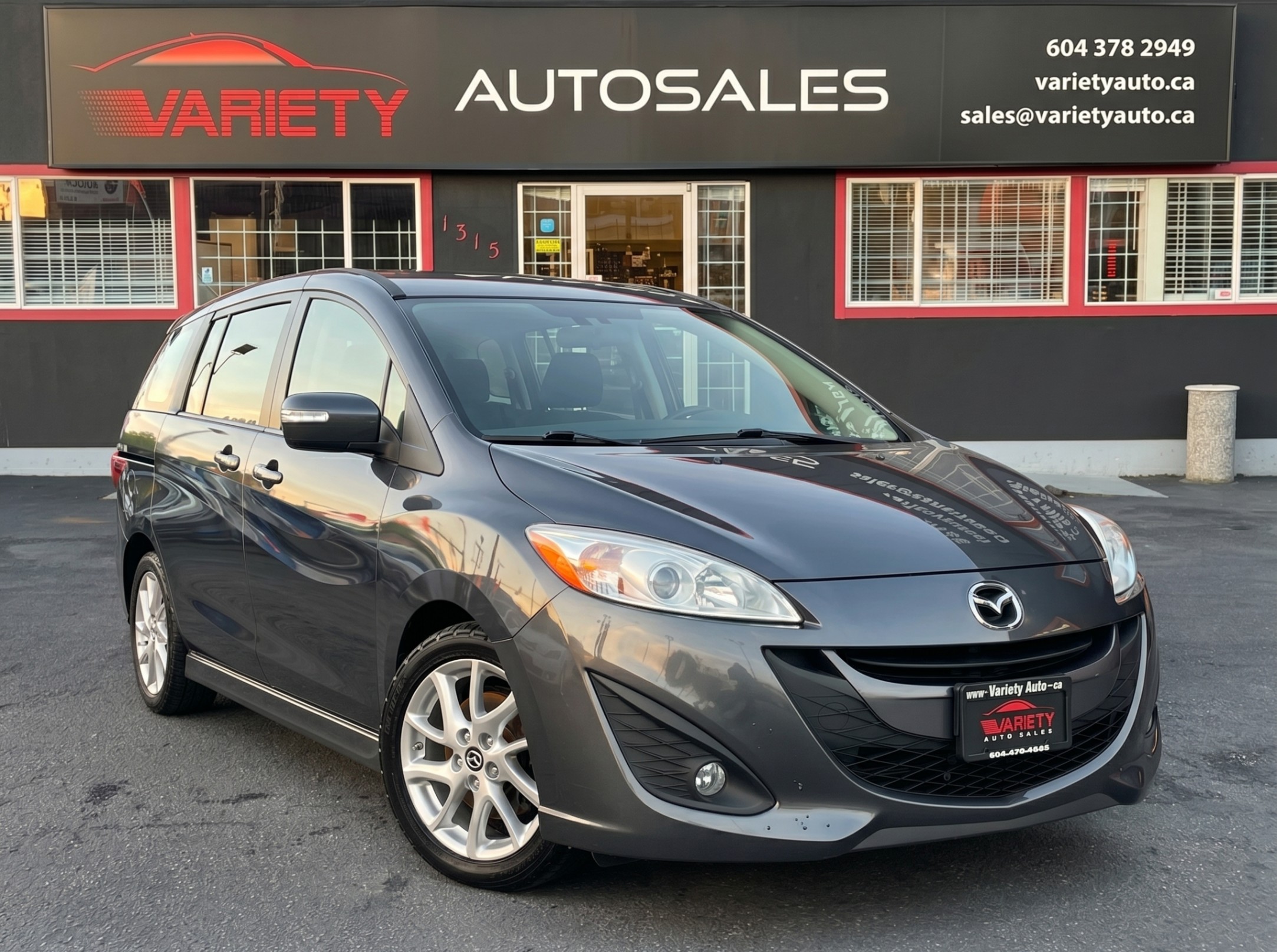 2013 Mazda Mazda5 4dr Wgn Auto GT, 6 Passenger | Loaded |FREE 10,000 KM COMPREHENSIVE LUBRICO WARRANTY!!