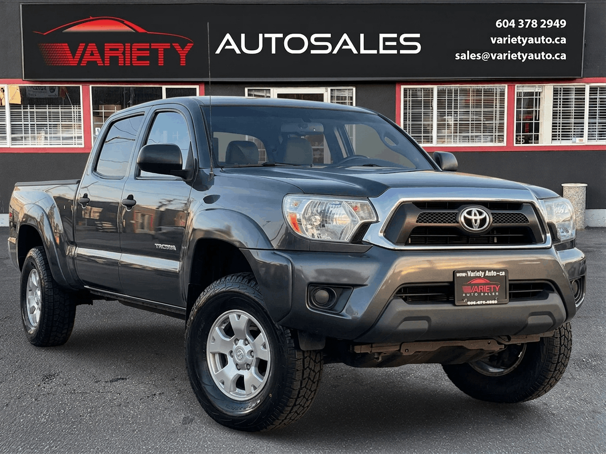 2013 Toyota Tacoma 4WD Double Cab V6 Auto, One Owner | Reliable |FREE 5000 KM COMPREHENSIVE LUBRICO WARRANTY!!