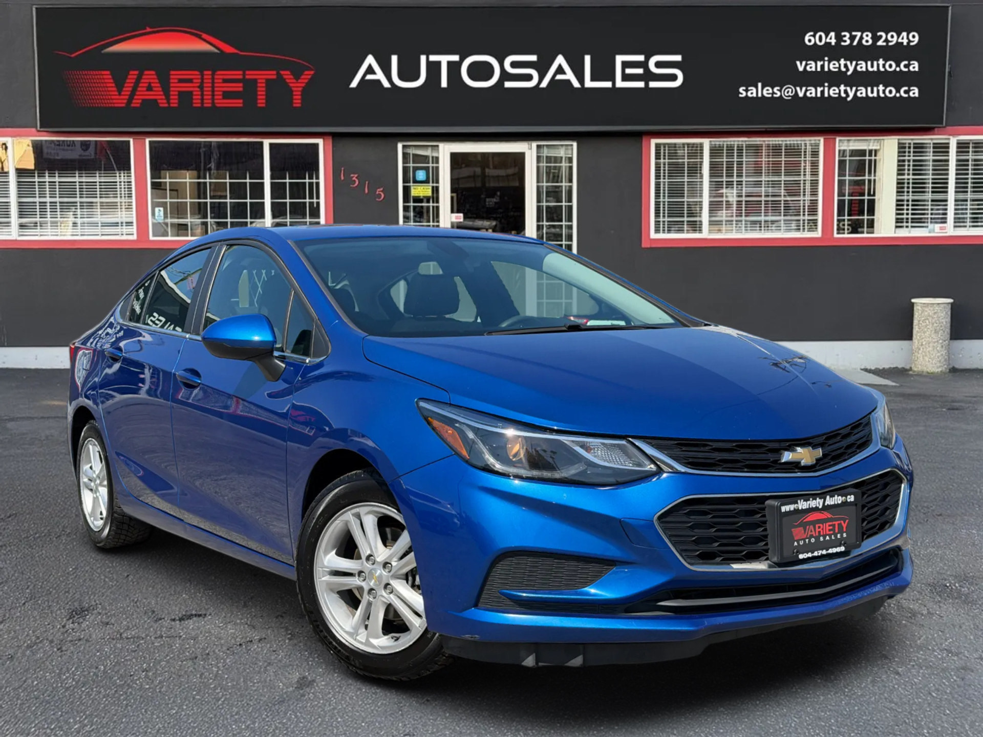 2017 Chevrolet Cruze 4dr Sdn 1.4L LT w/1SD, Fuel Efficient, FREE 10,000 KM COMPREHENSIVE LUBRICO WARRANTY!!