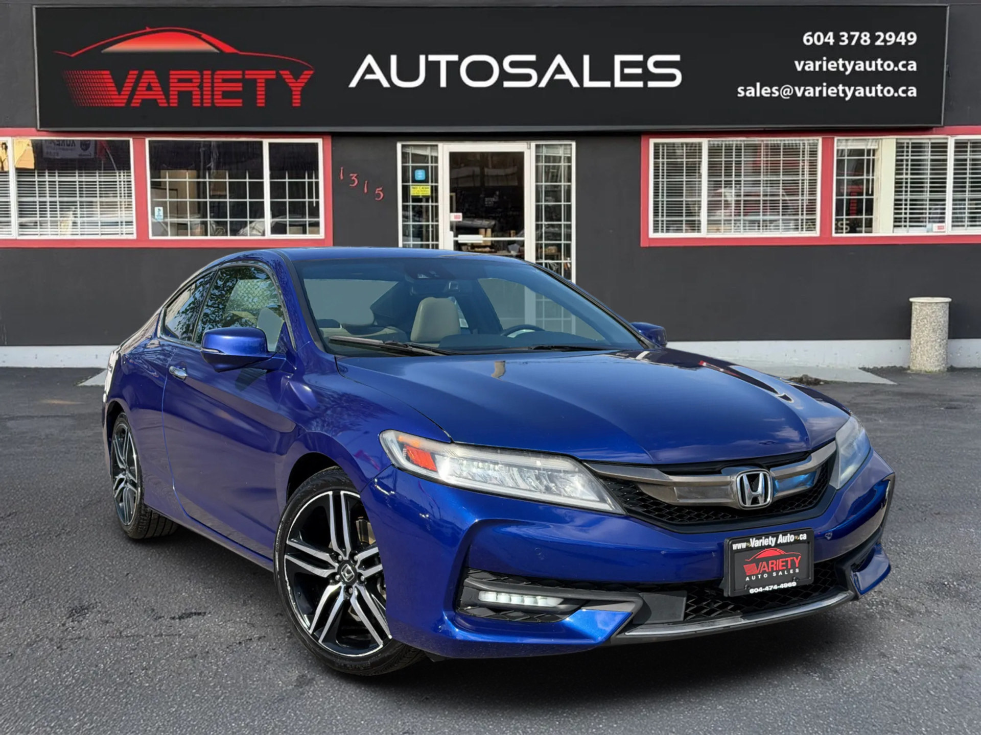 2017 Honda Accord 2dr I4 Auto Touring, Fully Loaded | Sporty, FREE 10,000 KM COMPREHENSIVE LUBRICO WARRANTY!!