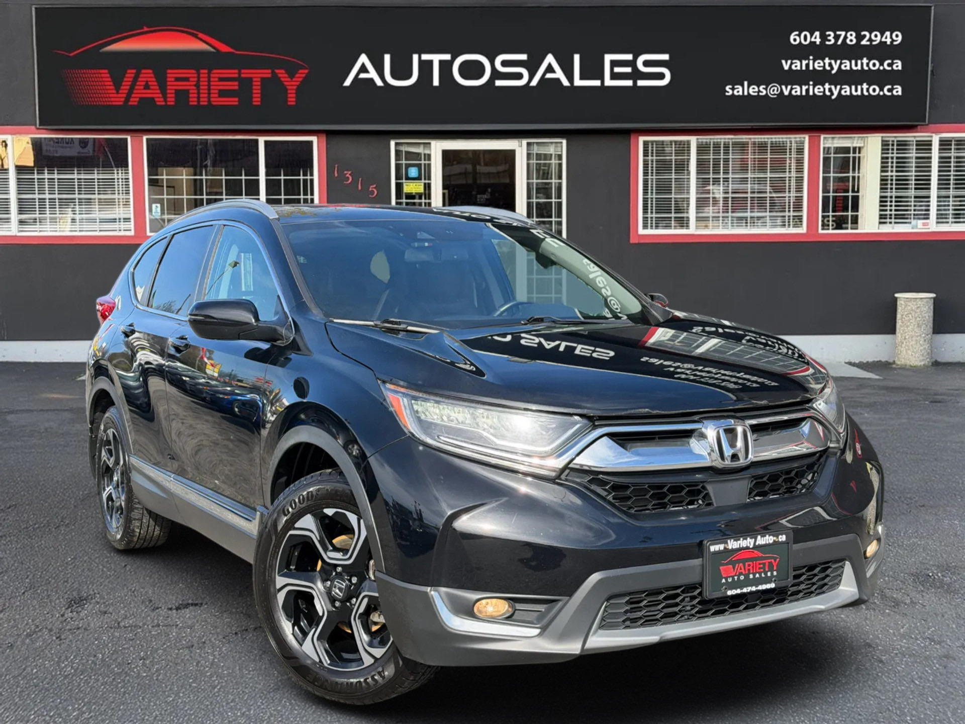 2017 Honda CR-V AWD 5dr Touring, Fully Loaded | Low Fuel Cost, FREE 10,000 KM COMPREHENSIVE LUBRICO WARRANTY!!